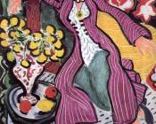 穿紫色衣服的女人 - 亨利·马蒂斯